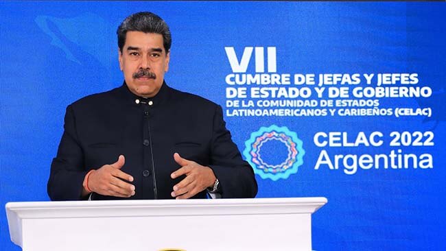 Maduro llama en la Celac a exigir el “cese del intervencionismo”