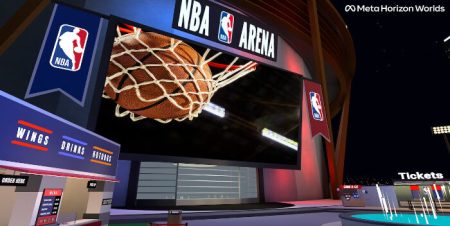 NBA-y-Meta partidos de realidad virtual.