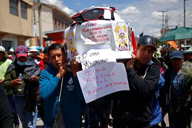 Perú: Protestas contra Dina Boluarte han dejado 48 muertos