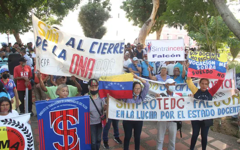Sector educativo exige firma del contrato colectivo y salarios dignos 1