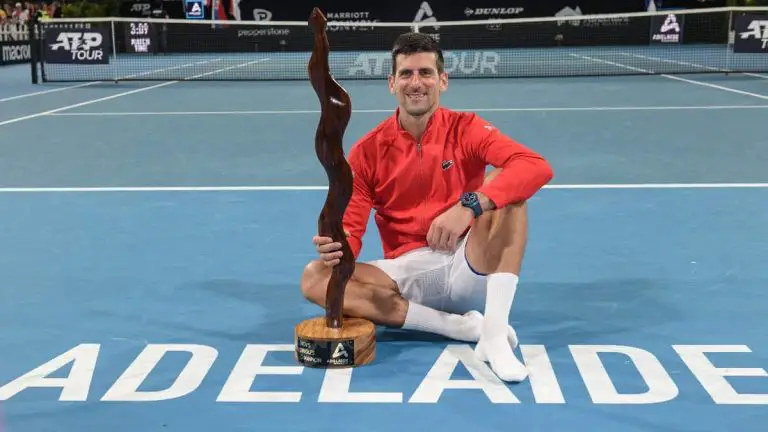 Djokovic logra nuevo título en Adelaida
