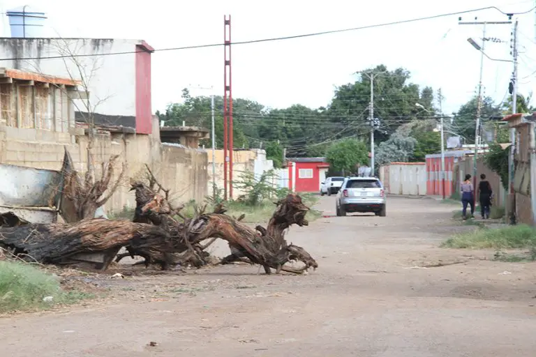 Habitantes de la comunidad en 5 de julio norte en la ciudad de Coro demandan las pésimas condiciones de vialidad que padecen.