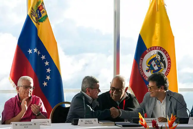 Colombia y ELN inician nueva mesa de paz en México