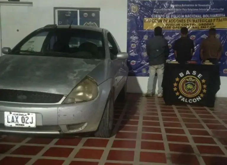 Detenidos con tres panelas de marihuana en cerro Pelón