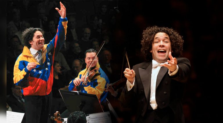 Gustavo Dudamel, primer latino que dirige la Filarmónica de Nueva York