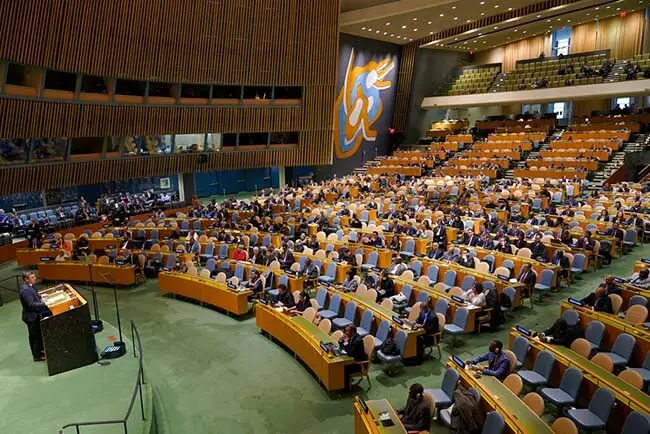 ONU se pronuncia sobre una paz “justa y duradera” en Ucrania