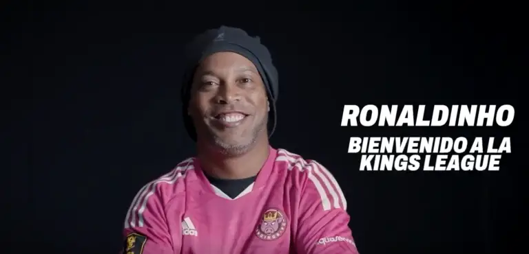 Ronaldinho vuelve al fútbol en la Kings League