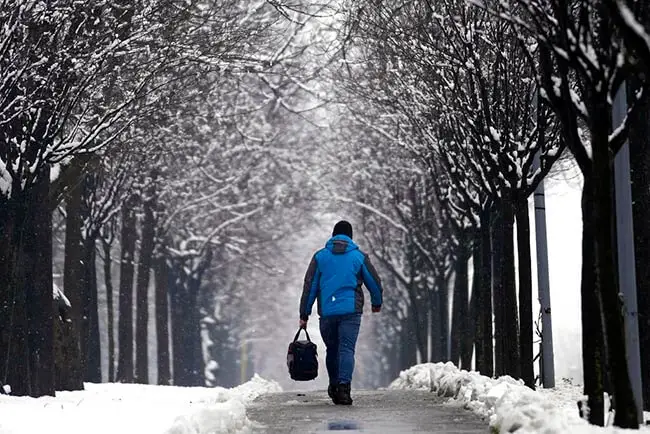 Tormenta de nieve provoca caos en Croacia, Serbia y Bosnia