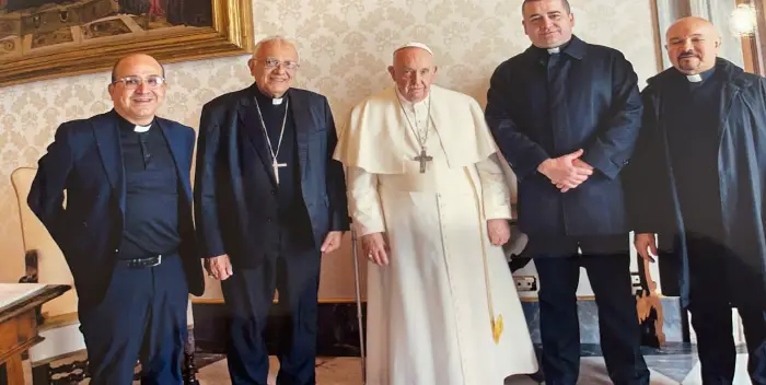 Así fue el encuentro entre El Papa y el Cardenal Baltazar Porras