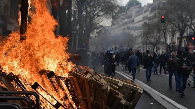 París sigue en protestas contra Macron: Francia en llamas