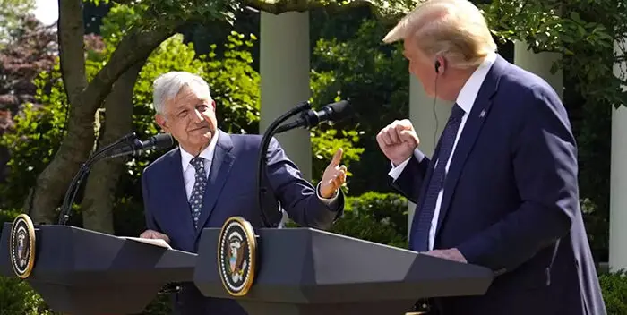 Esto dijo López Obrador sobre posible arresto de Trump