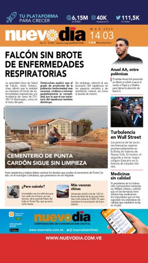 PORTADA MARTES 14 DE MARZO
