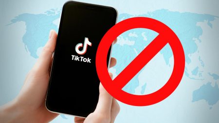 Países restringido tiktok