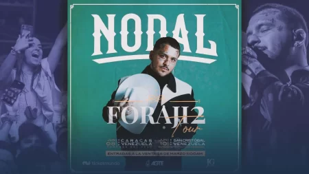 Nodal trae su “Foraji2 Tour” a Venezuela