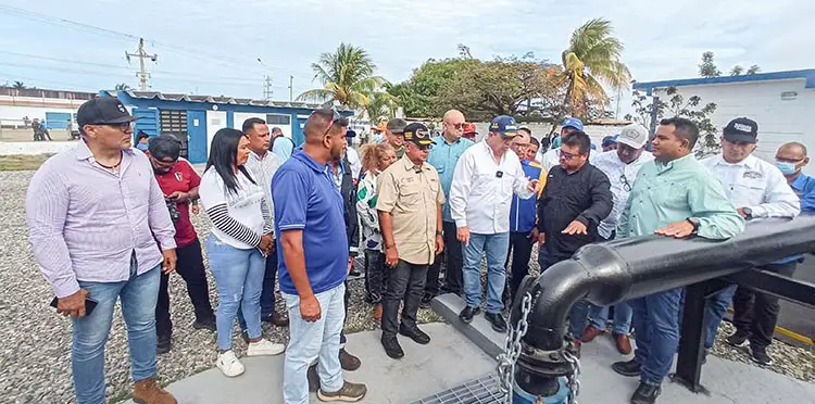 Operativas estaciones de aguas servidas Norte y Sur de Tucacas
