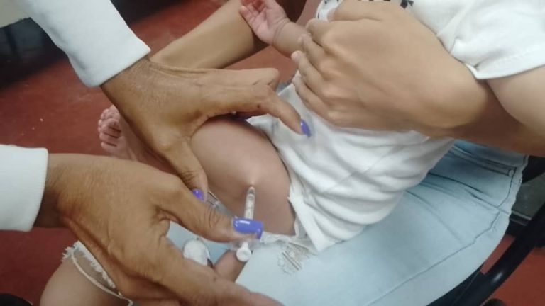 Niños de Punto Fijo cumplen esquema de inmunización