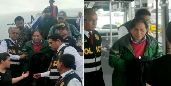 Extraditan a Perú a expresidente Alejandro Toledo