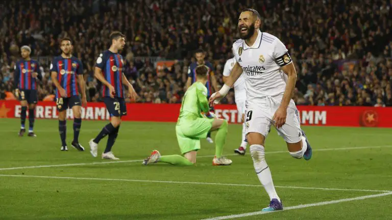 Real Madrid golea al Barcelona y avanza a la final de la Copa del Rey