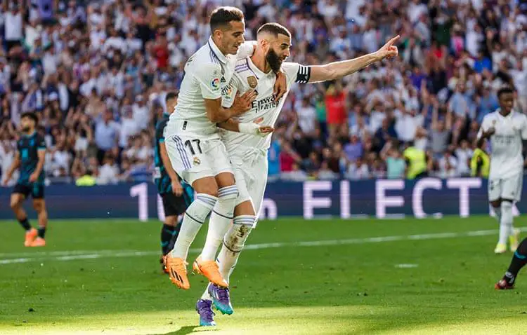 Real Madrid golea 4-2 al Almería con tripleta de Benzema