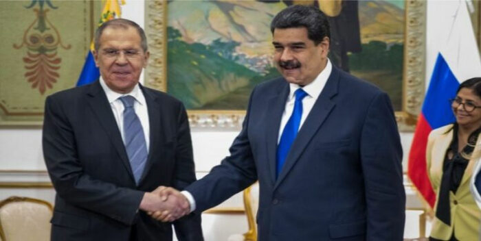 Serguéi Lavrov llega a Venezuela para reunirse con Maduro