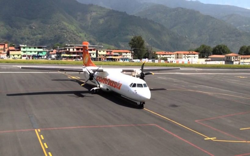 Conviasa: tres vuelos semanales Caracas- Mérida (horarios