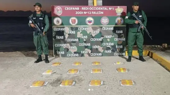 encuentran 12 panelas droga en Paraguaná