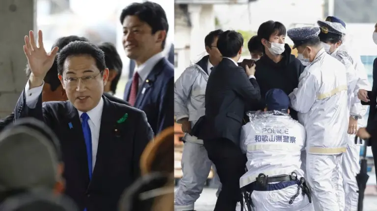 Atentado | Primer ministro de Japón ileso tras explosión