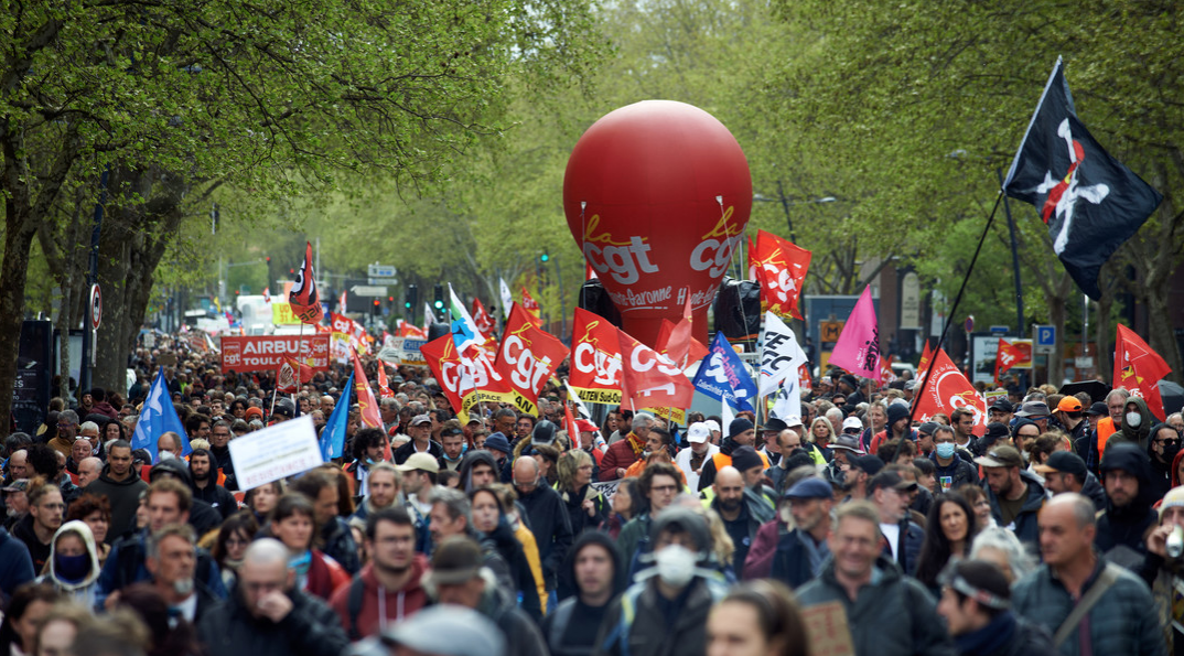 sindicatos en francia prometen 100 días de protestas