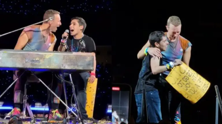 Joven venezolano con autismo cumplió sueño de cantar con Coldplay