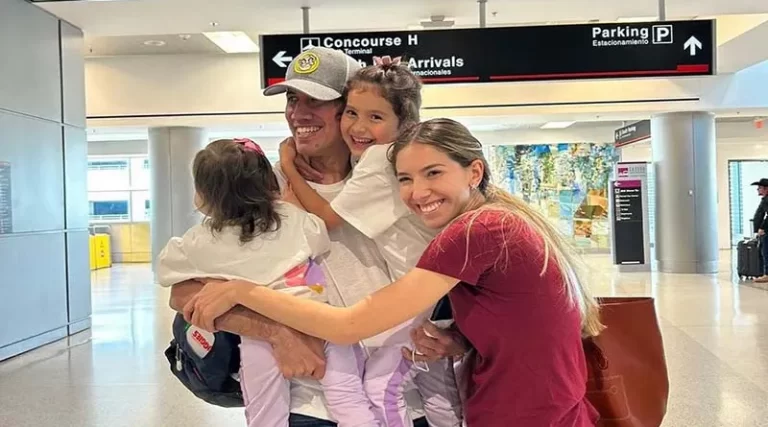 Juan Guaidó se reencuentra con su familia en EEUU +VIDEO
