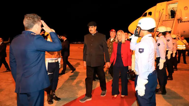 Presidente Maduro arriba a Brasil