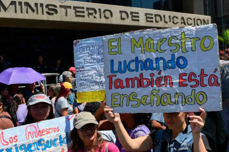 Protestas de docentes en mayo ¿Qué ha sucedido?