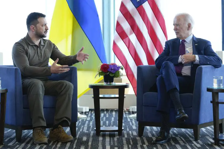 Zelenski Biden G7