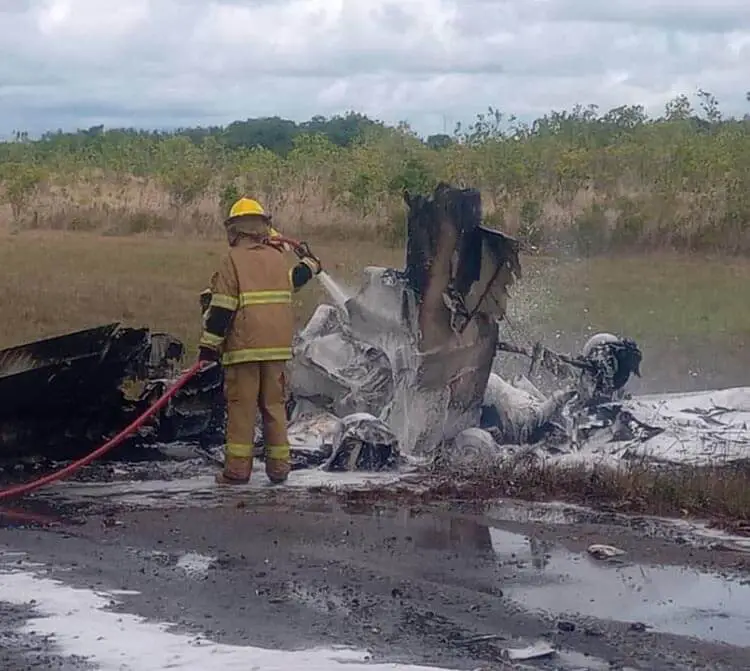 Accidente de avioneta que cayó en Maturín dejó dos muertos