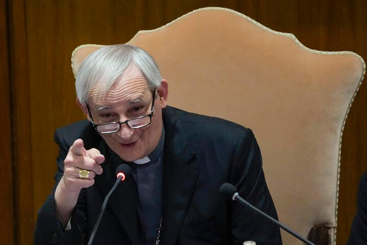 El enviado del Papa a Ucrania describe la guerra como una “pandemia”