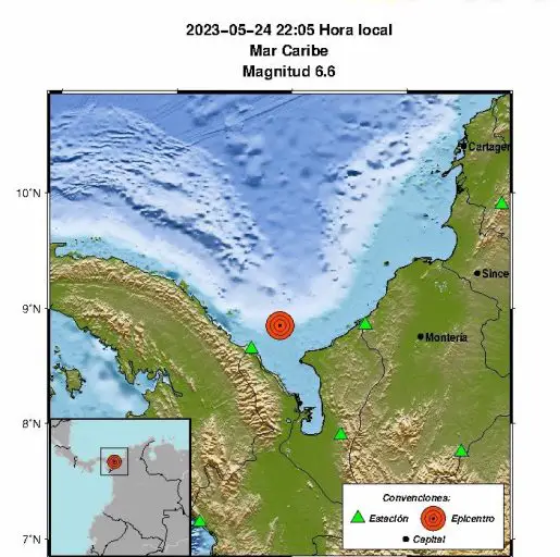 sismo Colombia