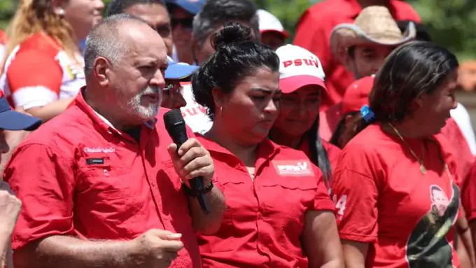 Cabello ratificó apoyo para las presidenciales a Maduro