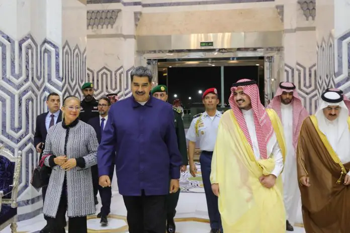 Maduro tiene agenda con el rey y príncipe de Arabia Saudita
