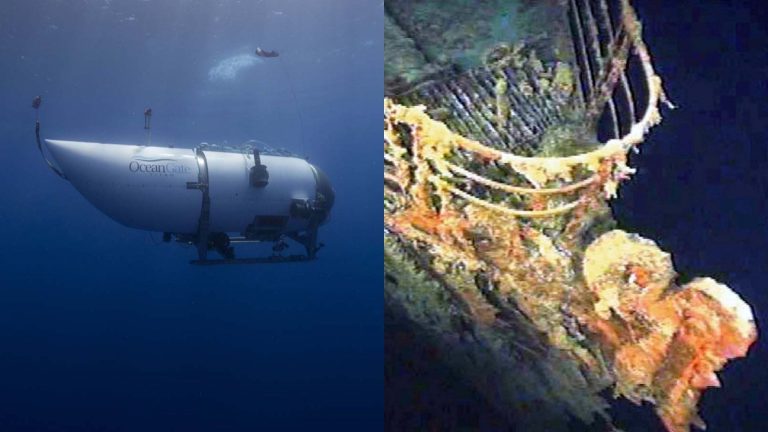 Submarino desaparecido intentaba llegar a restos del Titanic