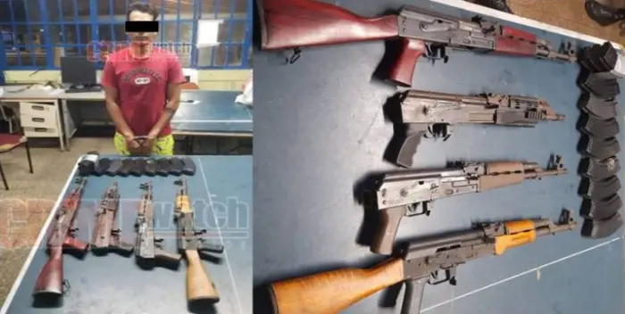 Por tráfico de armas condenan a venezolano en el exterior