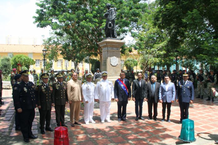 El 24 de julio también se conmemora en el país, los 200 años de la Batalla Naval del Lago de Maracaibo y Día de la Armada Nacional