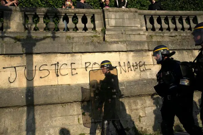 Macron disturbios en Francia
