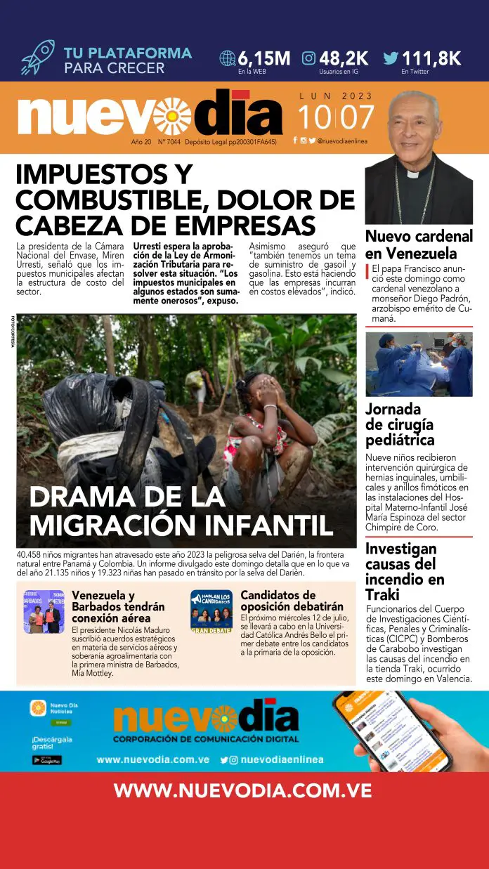 PORTADA LUNES 10 DE JULIO