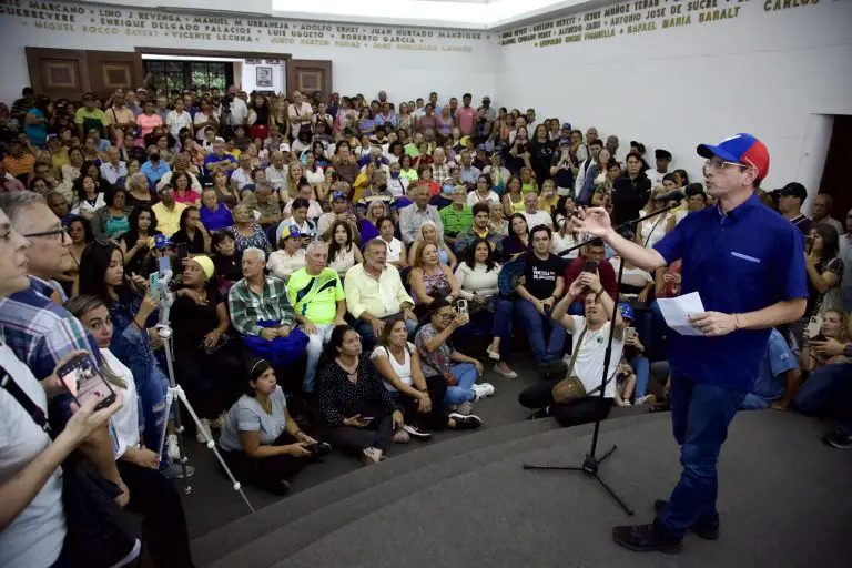 Reunión de candidatos: el verdadero motivo de Henrique Capriles