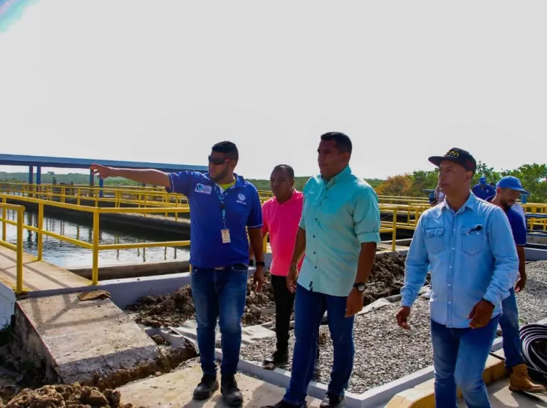 Gobernador de Falcón constató avances en estación de bombeo Játira-Tacarigua