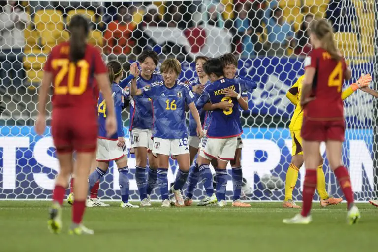 Japón goleó a España en el Mundial femenino