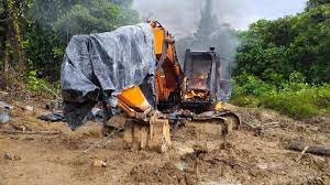 Fanb destruye seis estructuras dedicadas a la minería ilegal