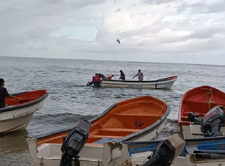 Continúa búsqueda de pescador desaparecido en Punta Cardón