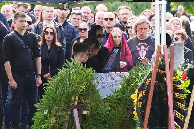 funeral de Yevgeny Prigozhin