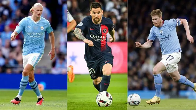 El mejor jugador de Europa es… ¿Messi, Bruyne o Haaland?